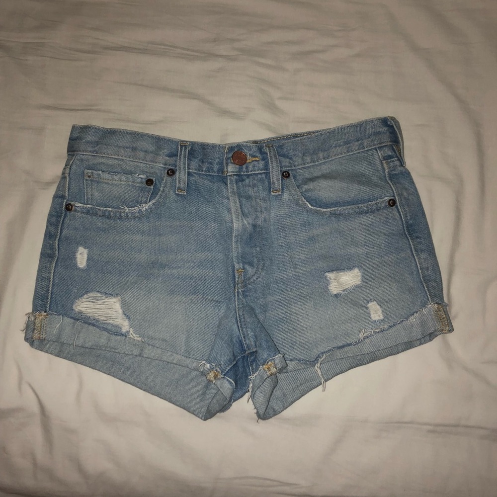 UO high waisted Jean shorts